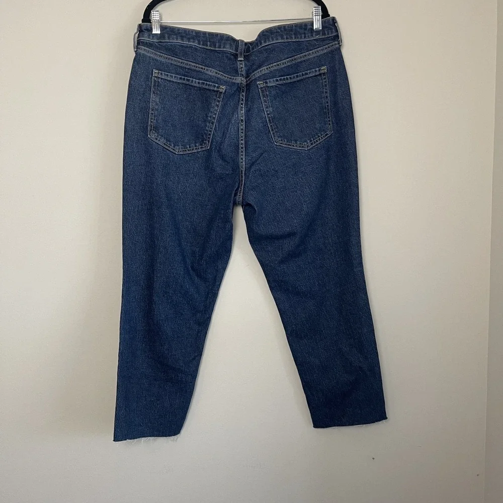 NWT Old Navy High-Waisted Button-Fly OG Straight Ankle‎ Jeans Sz 16P